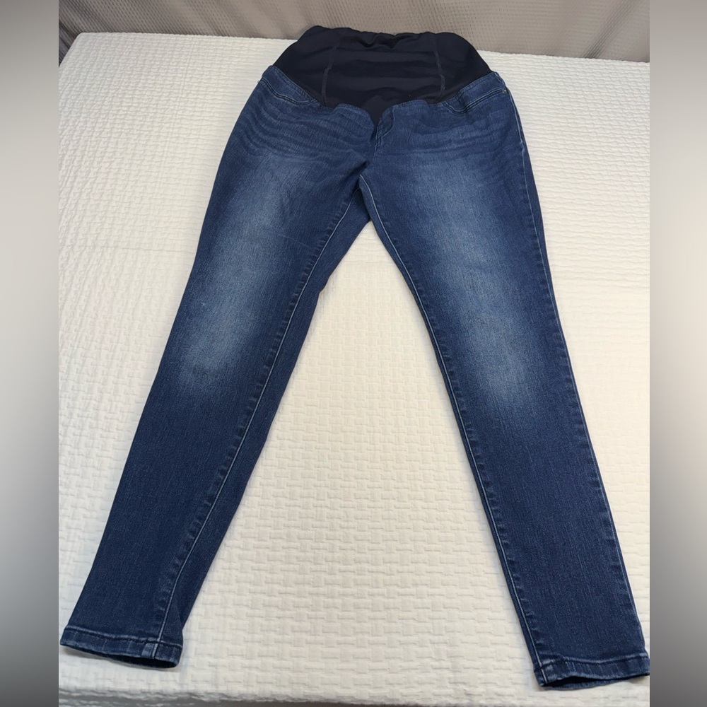 Women's Blue Maternity Jeans by Isabel Size 4